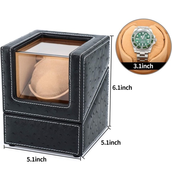 DRIKLUX Automatic Single Watch Winder for Rolex and Other Luxury Watches NEW - Picture 5 of 10
